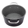 Serenk Excellence Granite Stock Pot, 22 cm