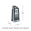 Smooth Touch Can Opener Black