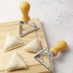 1pc Dumpling Mold Ravioli Maker Mold With Handle Dumplings Tool (Style: Triangle)