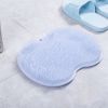 1pc Multifunctional Lazy Man Rubbing Shoulder Strap Suction Cup Brush Back Bath Bathroom Rubbing Foot Massage Brush Foot Pad